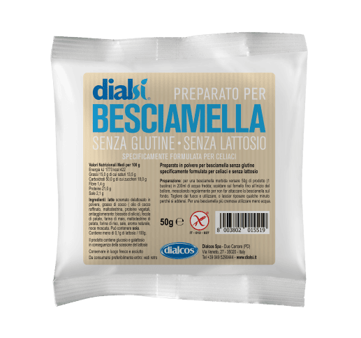 besciamella senza glutine